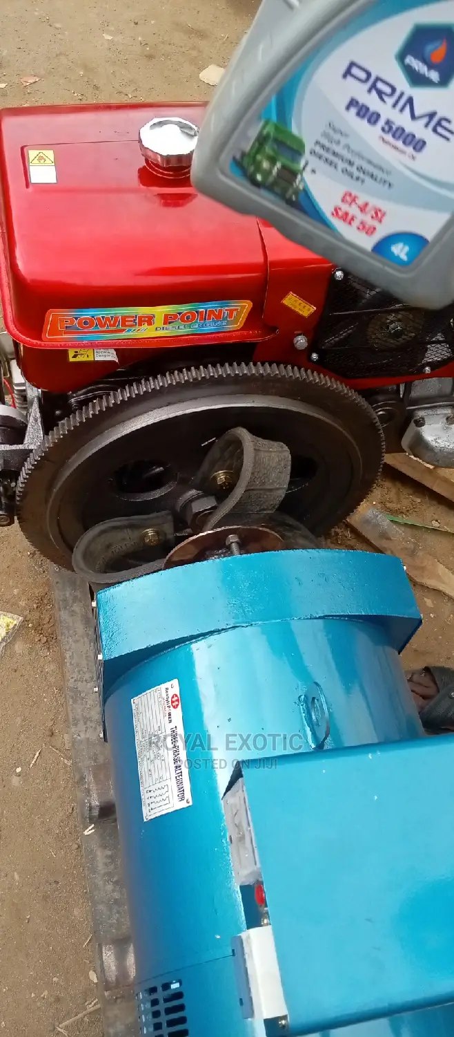 30kvaoriginal Power Point Diesel Generator With Key 100%Copa