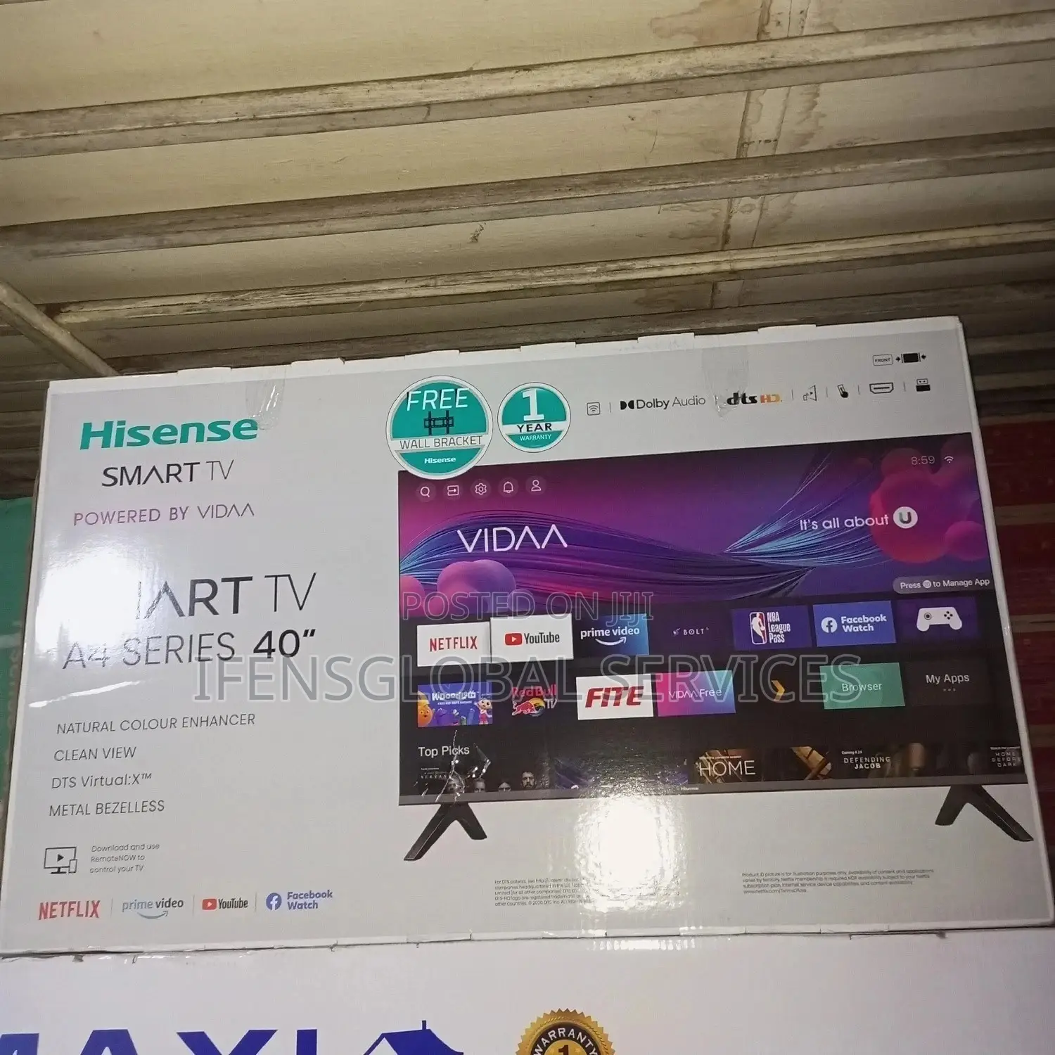 40" Hisense Smart Television