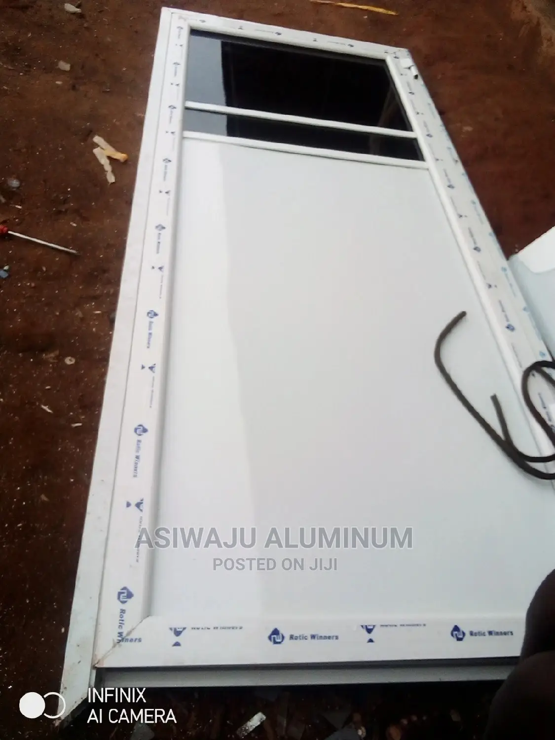 3ft by 7ft Aluminum Toilet Doo