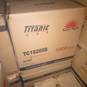 Titanic 18" Sub Speaker