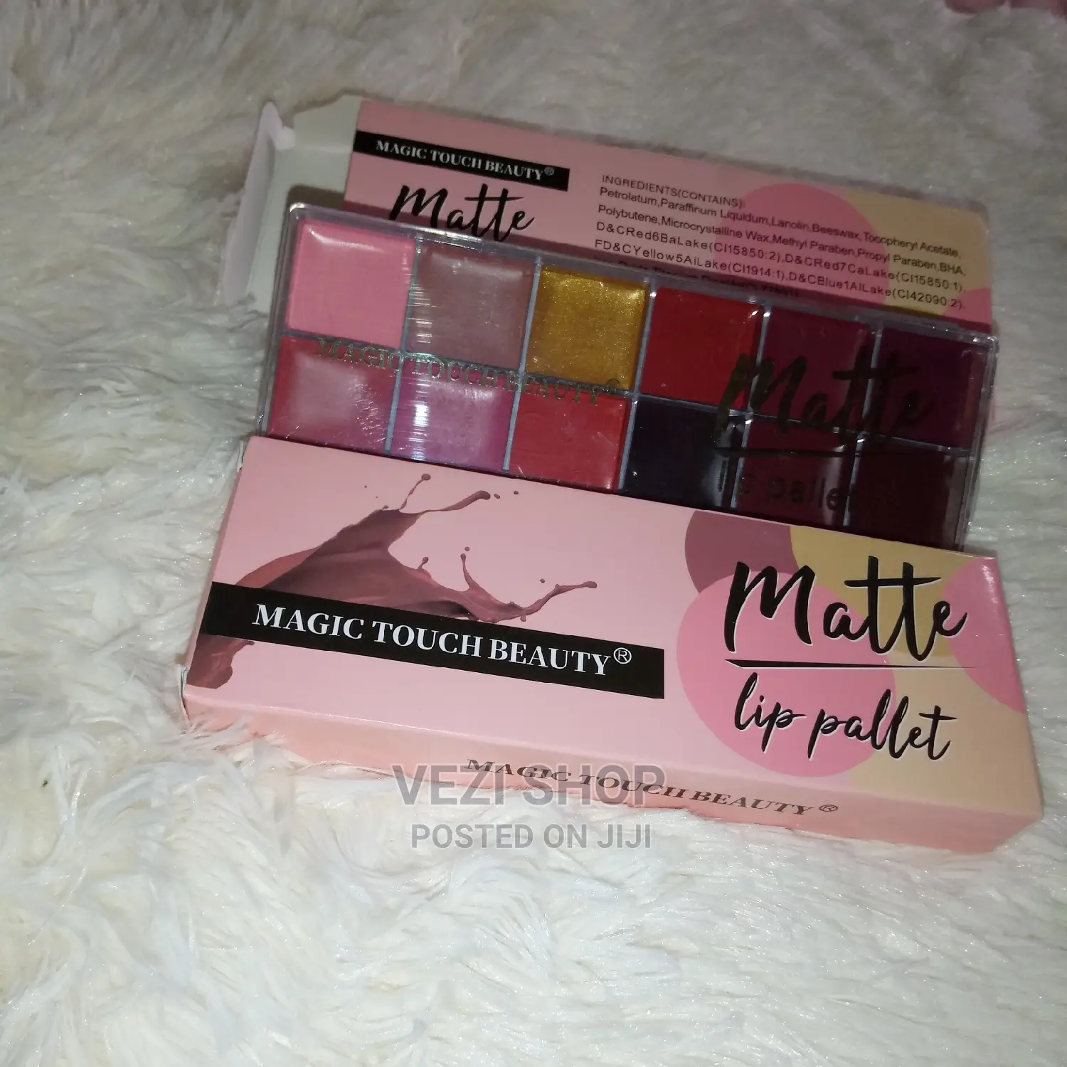 Magic Touch Beauty - Matte Lipstick Pallet 01 02