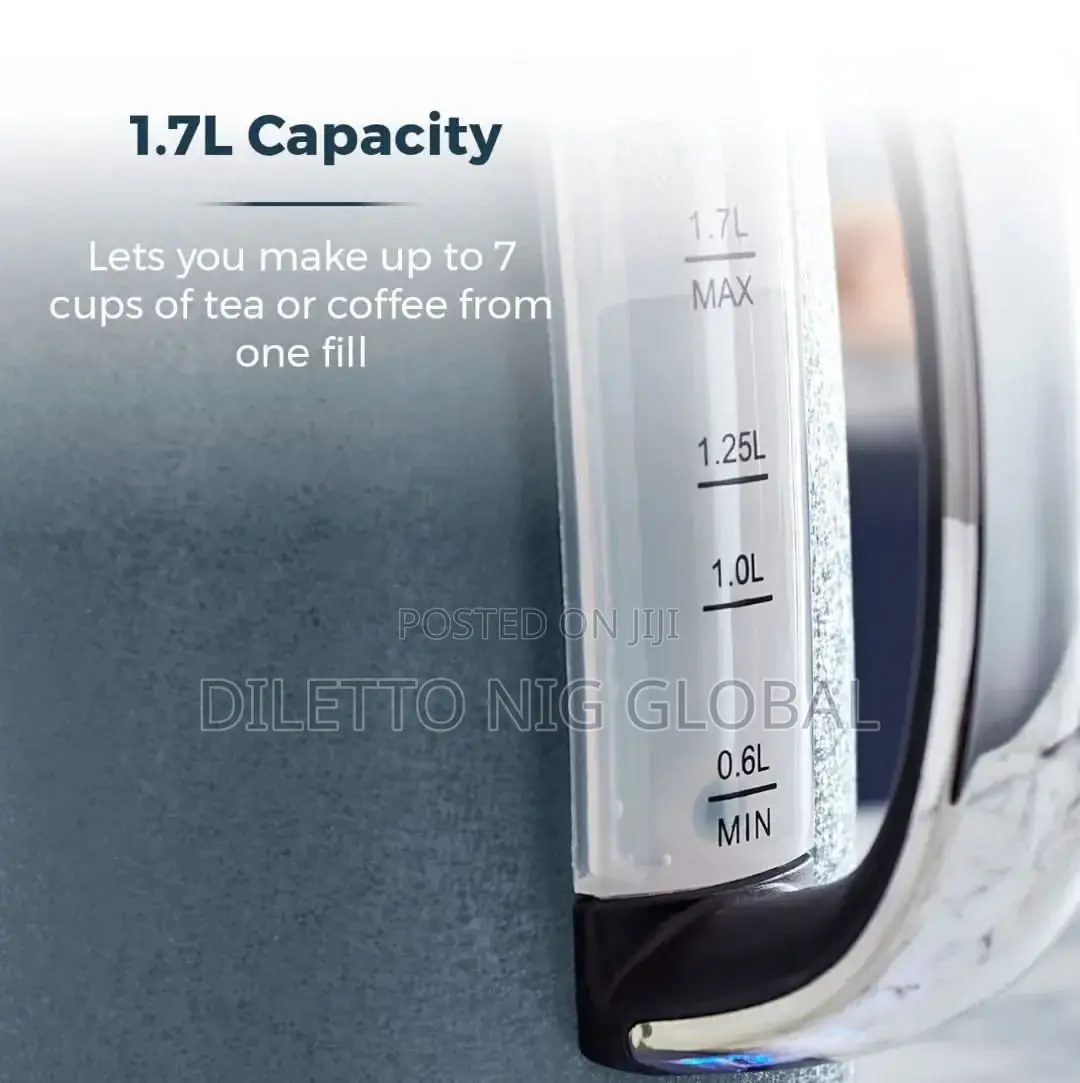 Tower Ice Diamond Kettle With Rapid Boil Technology, 3KW