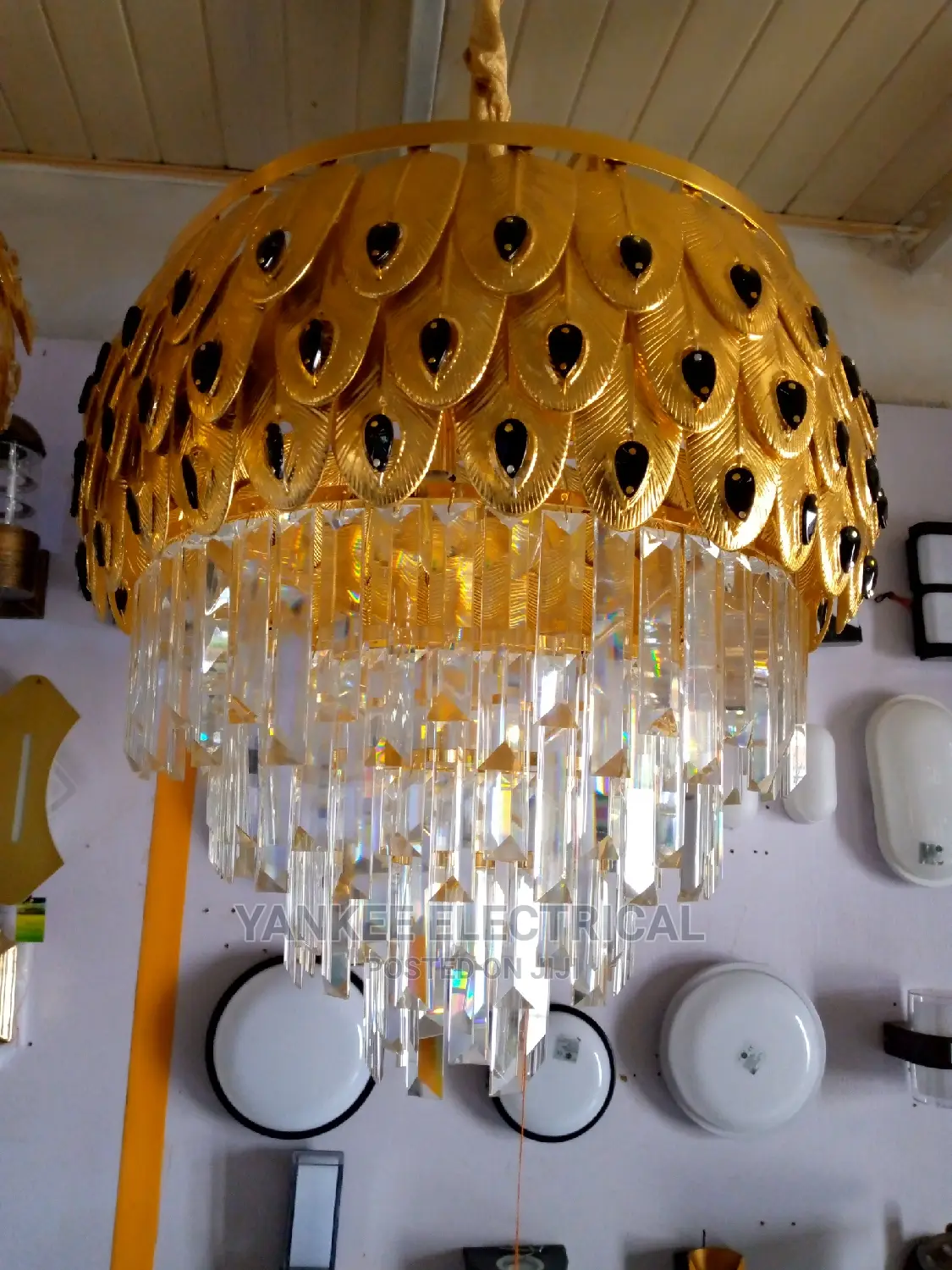 Xg Quality Gold Chandelier