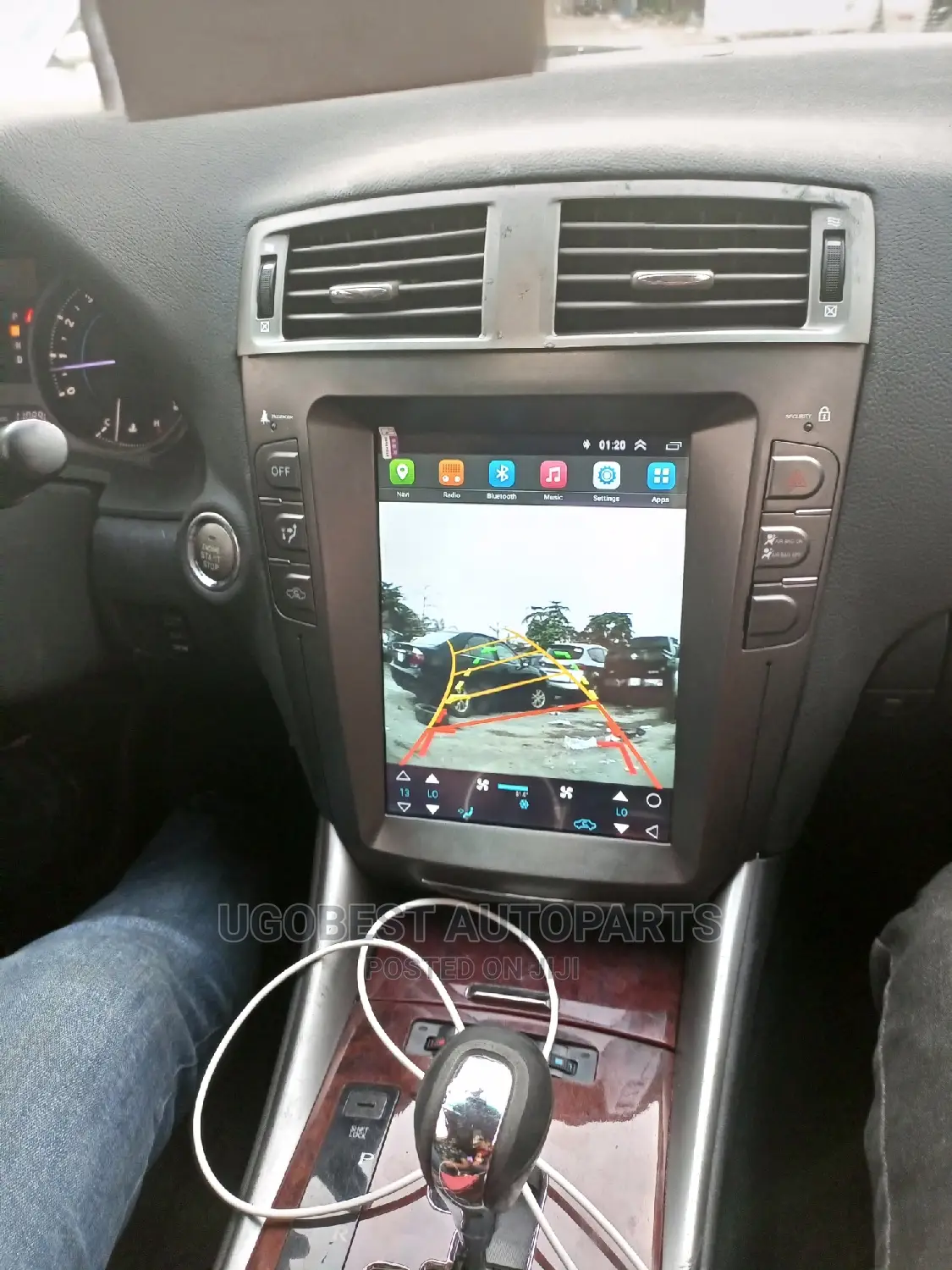 IS 250 Lexus Tesla Screen With Gps Navigation System (Map)