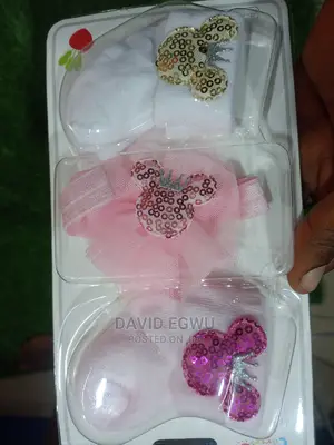 Baby Socks and Hair Band