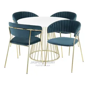 Luxurious and Elegant Set of Three Chairs and a Table