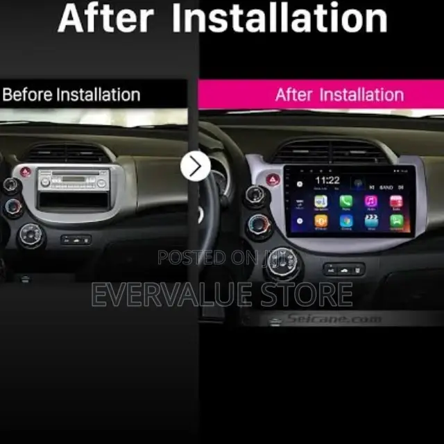 Honda Jazz 2006-2014 Android Player + Reverse Camera