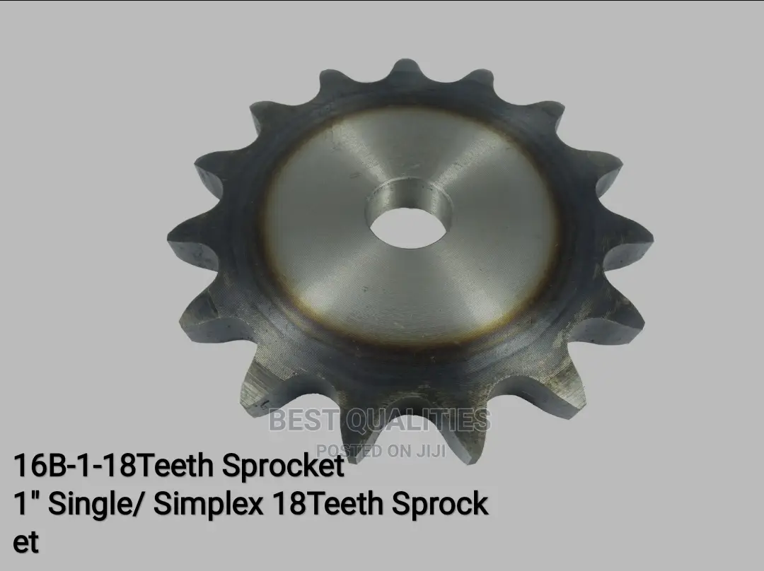 16B - 1 - 18teeth Sprocket (1 Inch Single/ Simplex Sprocket)