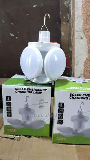4face Solar Charging Lamp