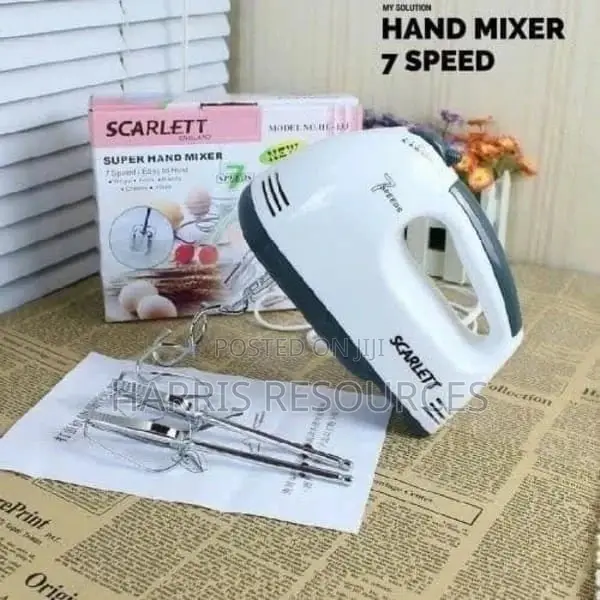 Scarlet 7 Speed Electric Hand Mixer