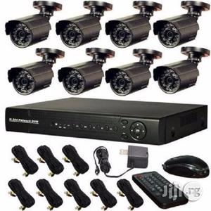 8 Camera CCTV With Internet & 3G Phone View