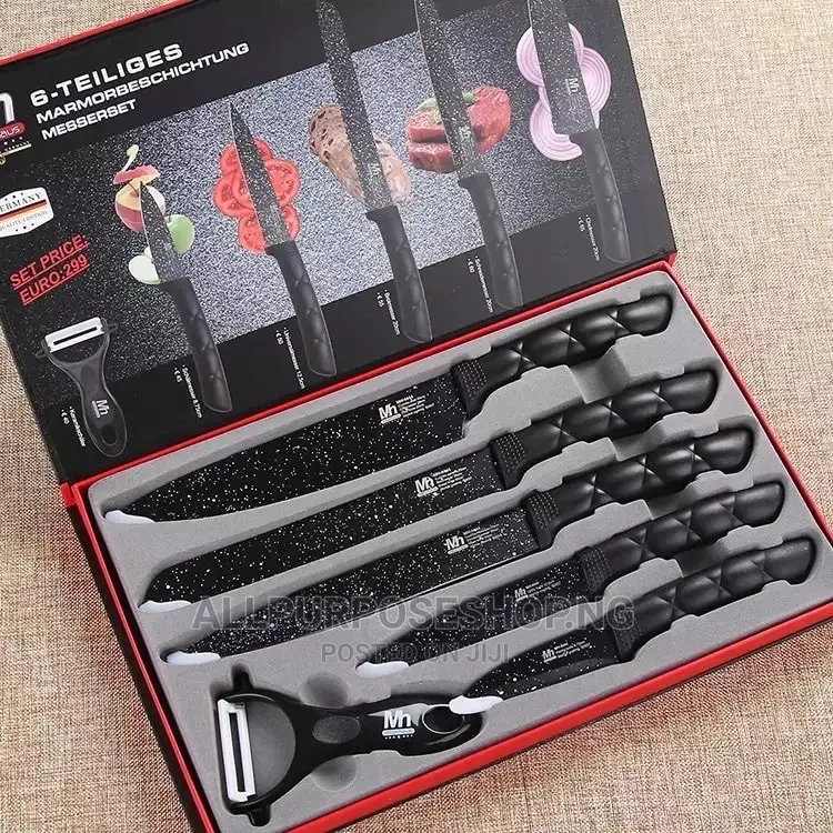6 Pieces Knife Set