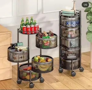 4 5 Layer Rotating Multiple Mesh Basket