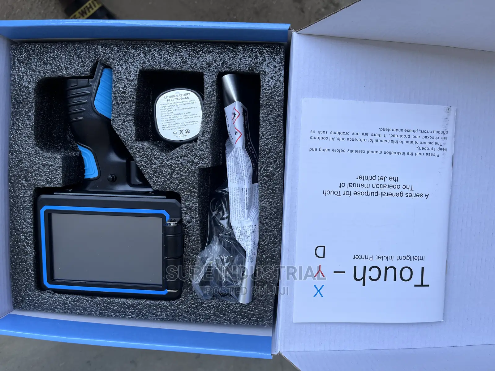 Handheld Inkjet Batch Date Coding Machine