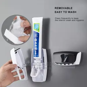 Tooth Paste Dispense and Brush Holder