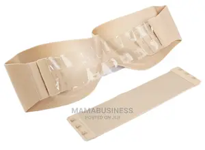 2 in 1 Female Backless Strapless Bra - Beige/Black