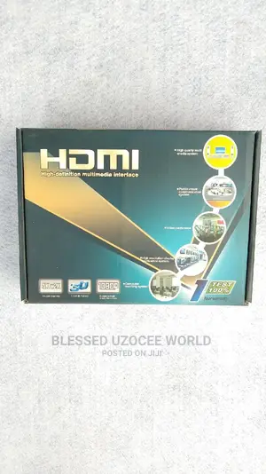 4 Port/ Ways Hdmi Splitter High- Definition