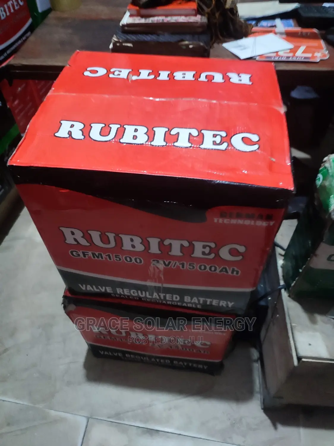 Rubitec 2v 1500A Battery