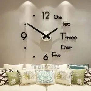 3d Diy Modern Wall Clock