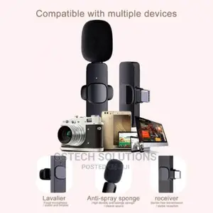 Wireless Microphone For iPhone And Android With Receiver