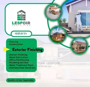 Interior and Exterior Finishes