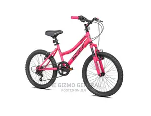 BCA 20′′ Crossfire 6-Speed Girl’S Mountain Bike, Pink/Black