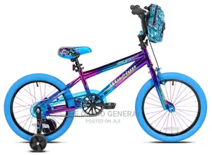 Genesis 18′′ Illusion Girl’S Bike, Blue/Purple