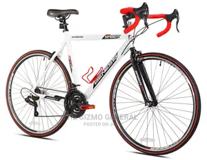 Genesis 700c Saber Men’S Road Bike, Medium, White