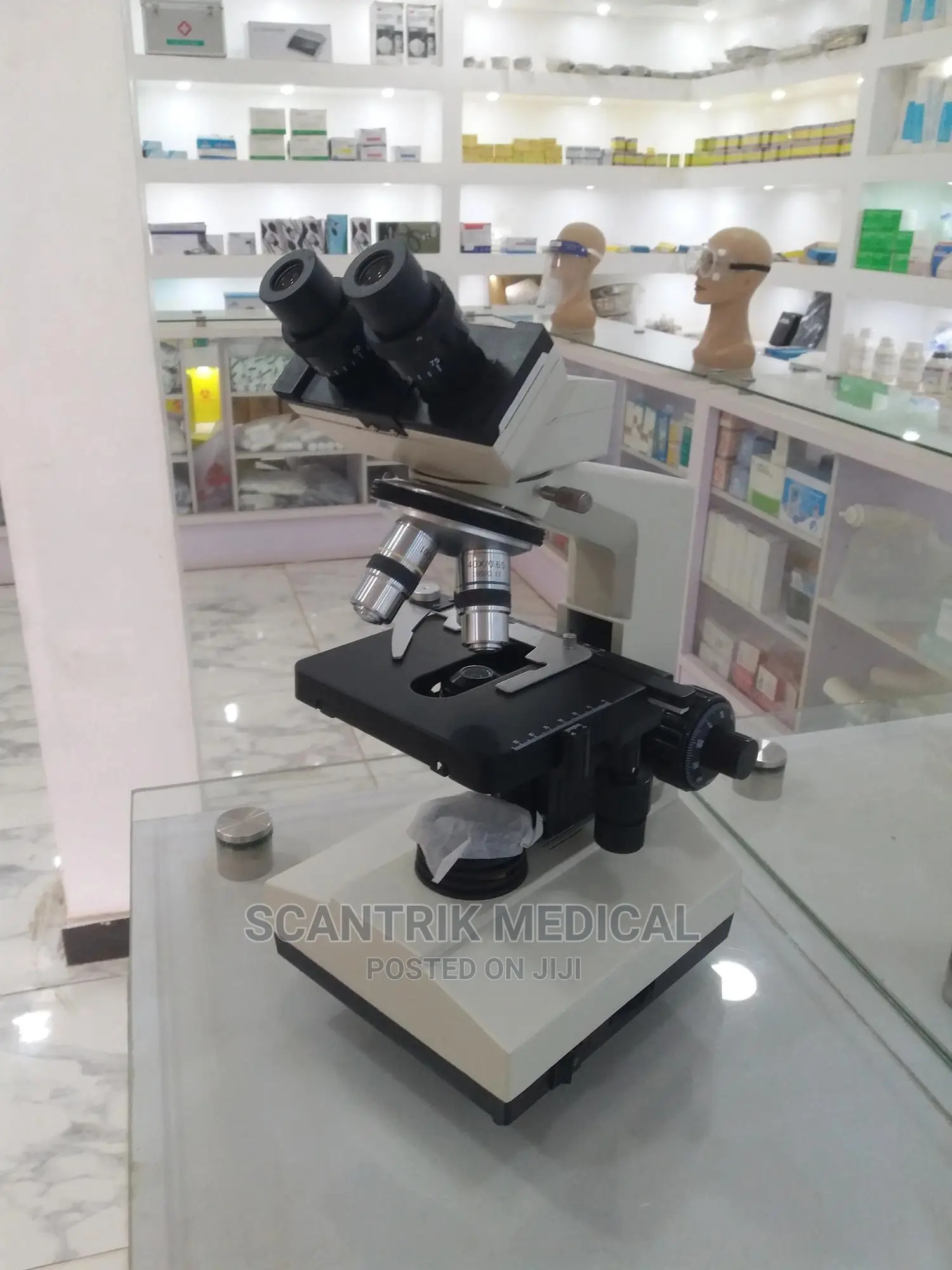Portable Lab Biological Binocular Electronic Microscop