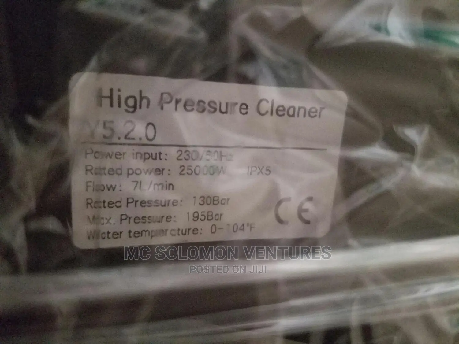 Original High Pressure Washer Available