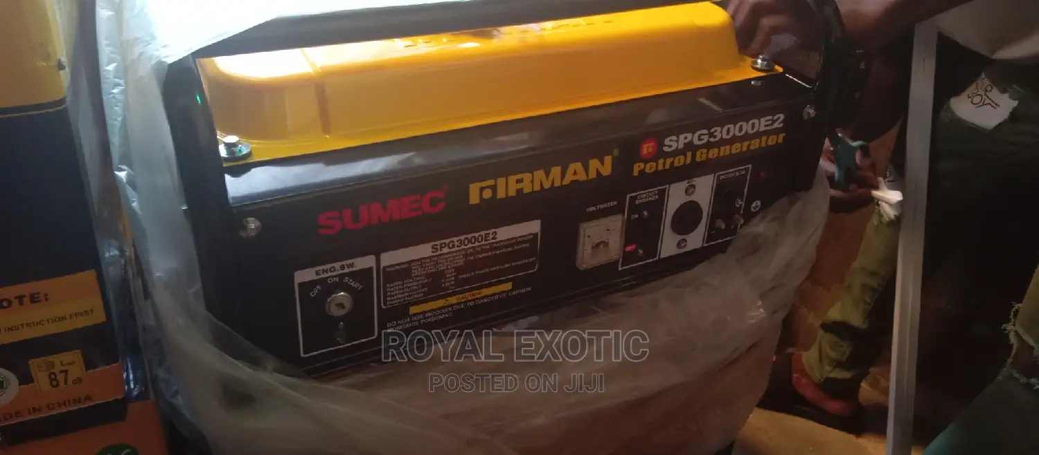4.5kva Original Sumec Firman, Key Starter, 100% Copper