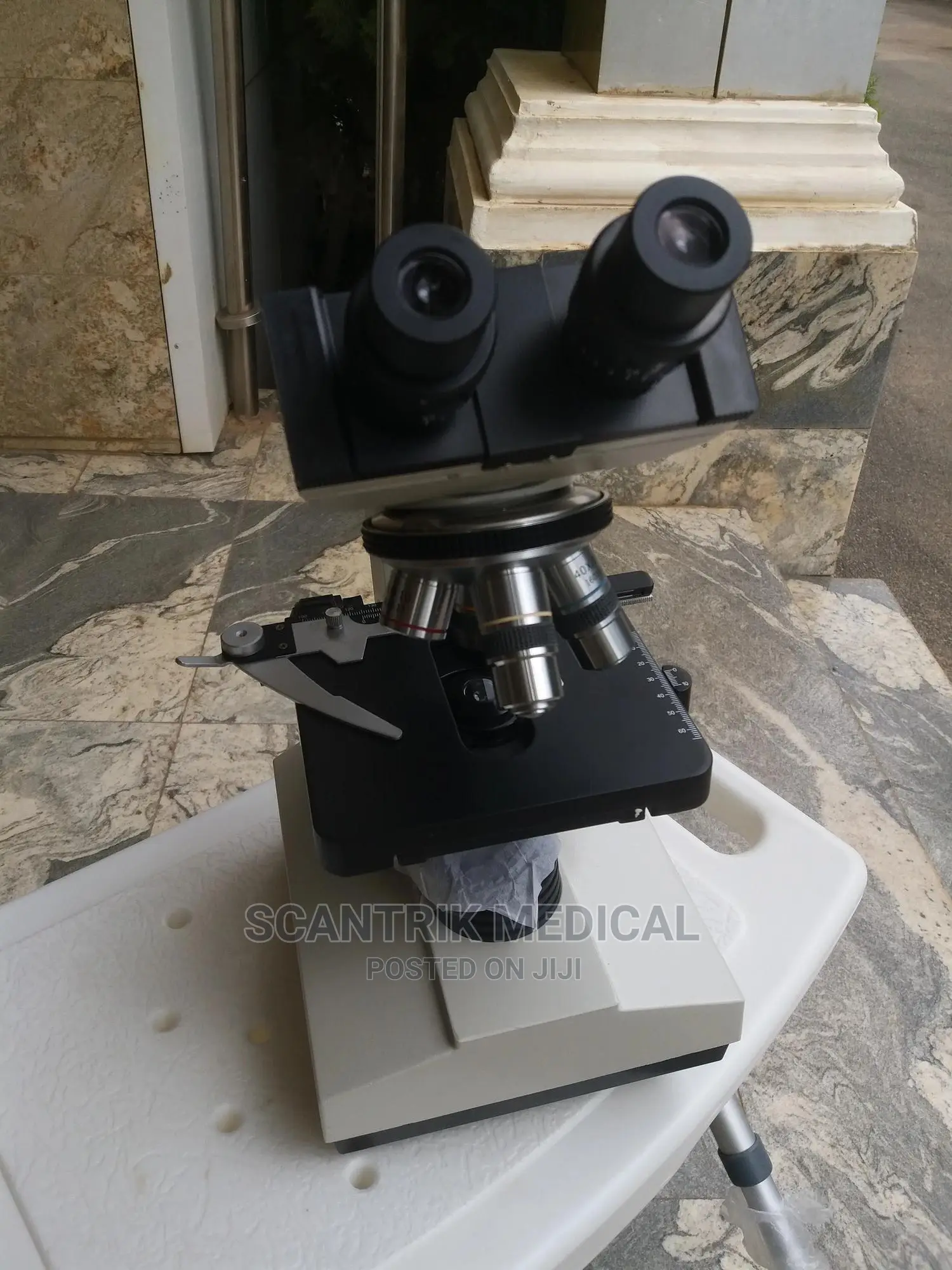 1600 X Binocular Microscope LED Compound Lab