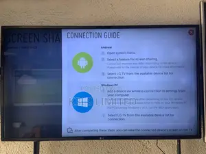 LG 43inch Smart Tv With Built in Satellite Receiver