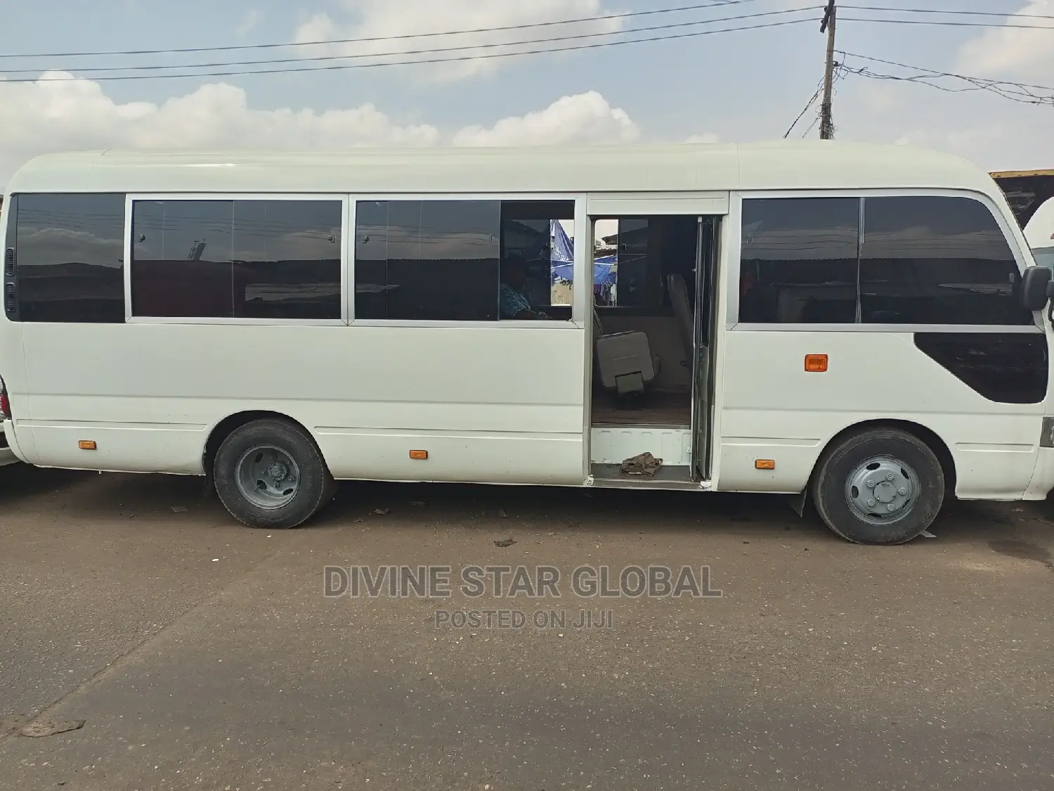 Toyota Coaster 2013 White