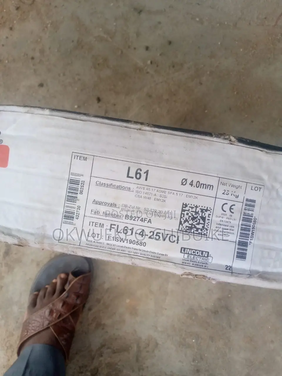 Mig Welding Wire 4mm 25kg