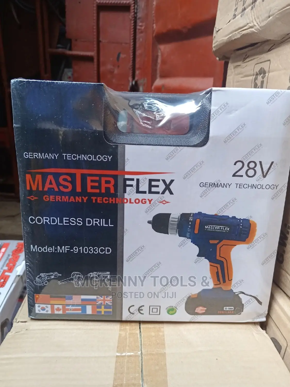 Master Flex 28V Cordless Drill Machine