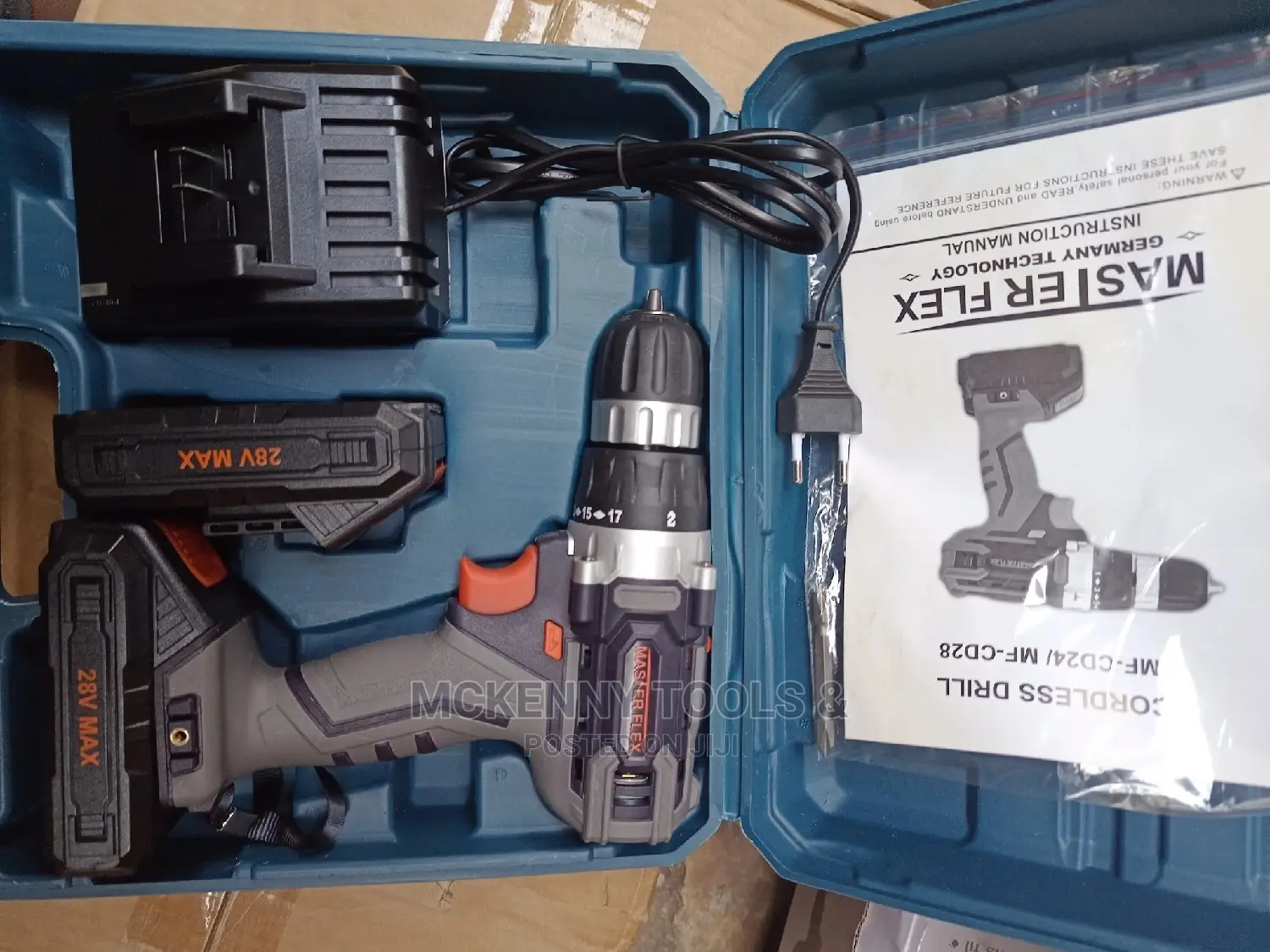 Masterflex German Cordless Lithium Battery Drill Machine 28V