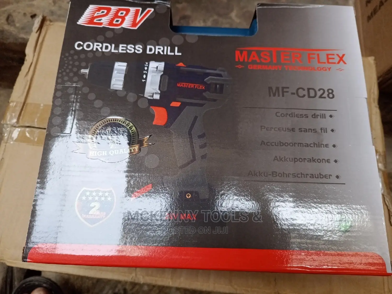 Masterflex German Cordless Lithium Battery Drill Machine 28V