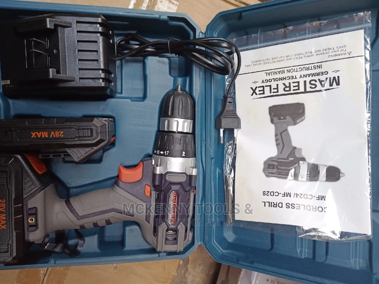 Masterflex German Cordless Lithium Battery Drill Machine 28V