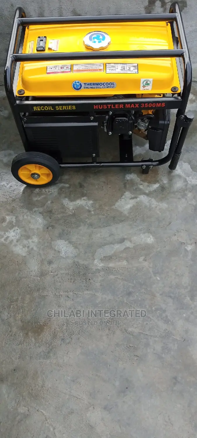 3 Weeks Old Very New 3.75KVA THERMOCOOL 3500MS Generator