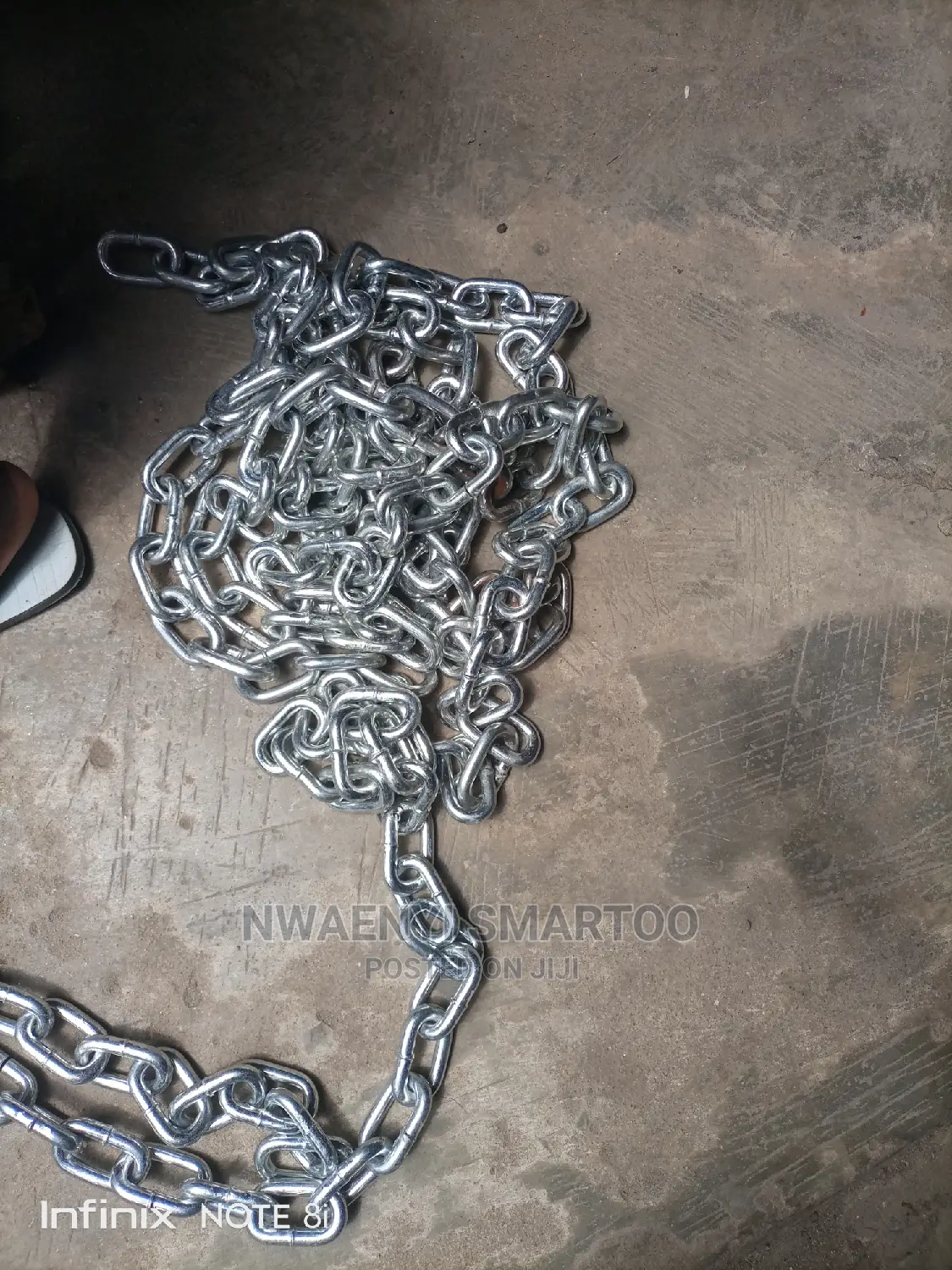 12mm Galvanize Chain