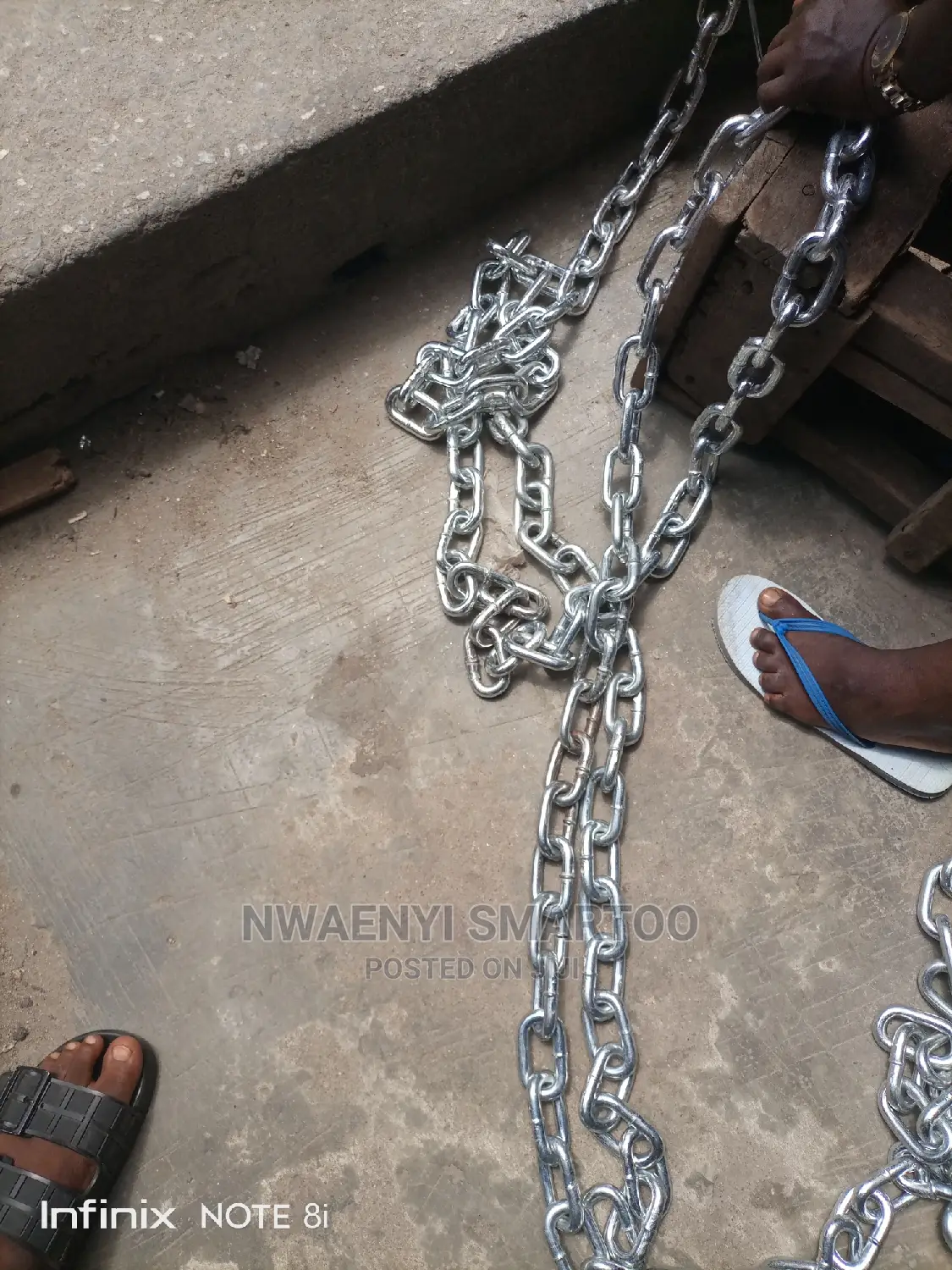 12mm Galvanize Chain
