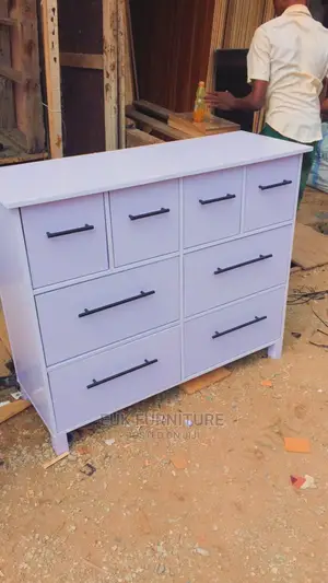 Unique Chest of Drawers 8 Drawers With Mirror (Live Photo)