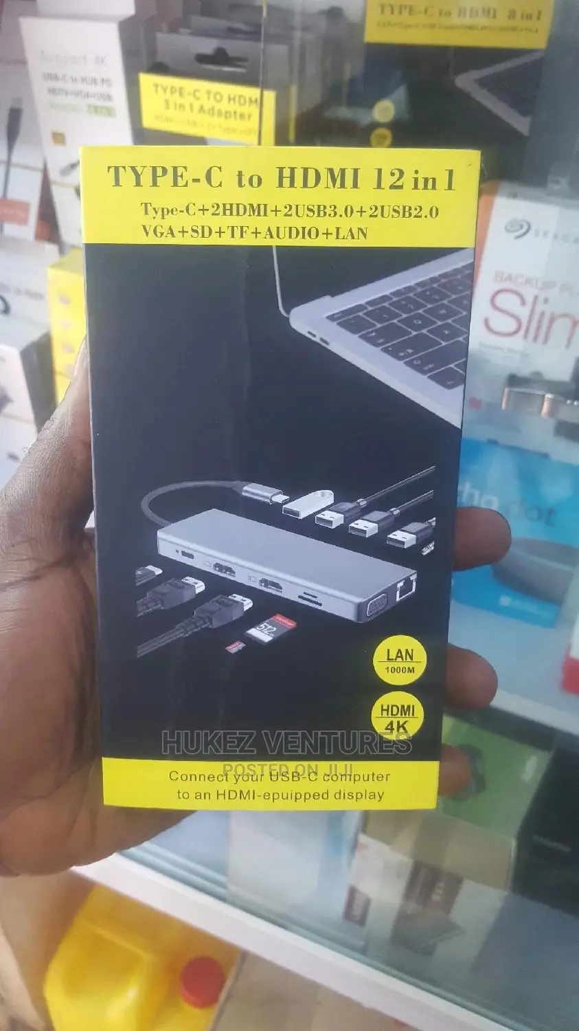 Usb Type C Adapters 12in1.