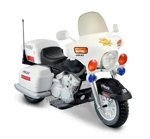 Kid Motorz Police Motorcycle 12-Volt Battery-Powered Ride-On