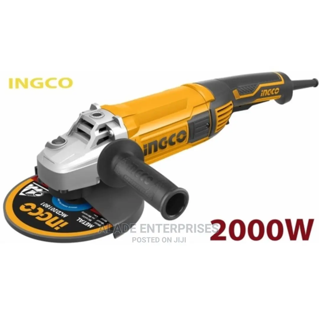 INGCO Angle Grinder 2000W AG200018 | 2000W | 8450 RPM