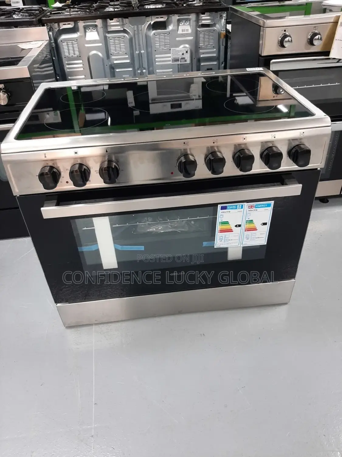 Electra 90cm Electric Range Cooker With Ceramic Hob