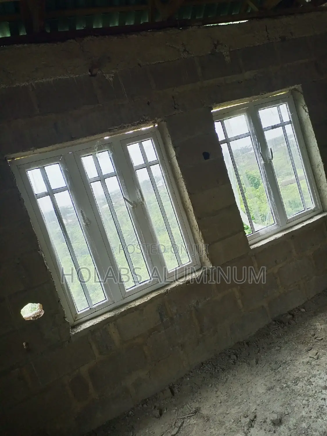 Casement Windows With Dark Gray 5mm Glass