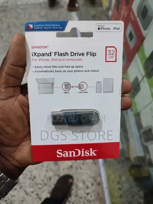 Sandisk Otg 2in1 Ixpand Flash Drive Flip 32gb