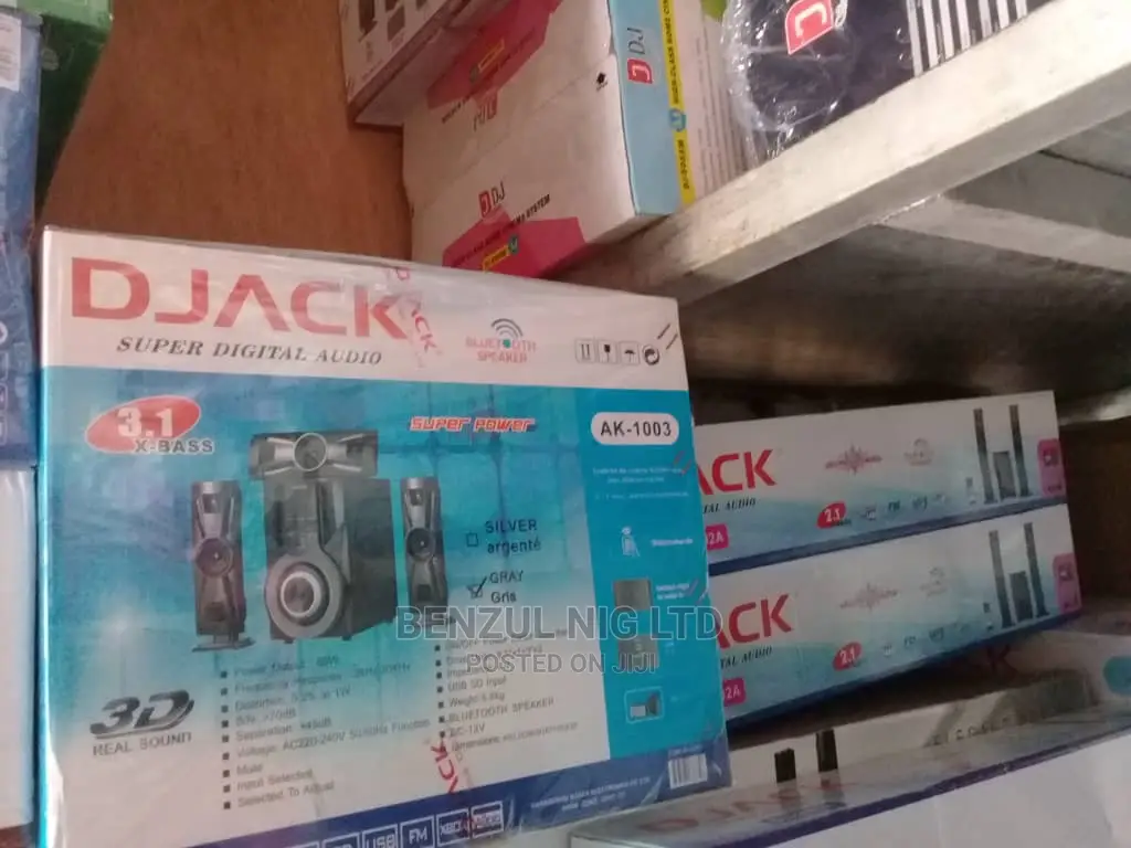 D Jack Home Theater System 3.1
